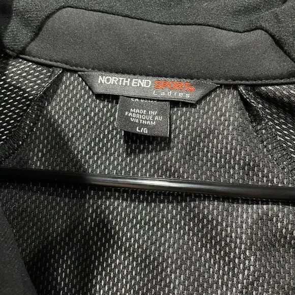 Vail Colorado Soft Shell Jacket for Women Size Large Black Removable Hood NWT - Picture 5 of 11